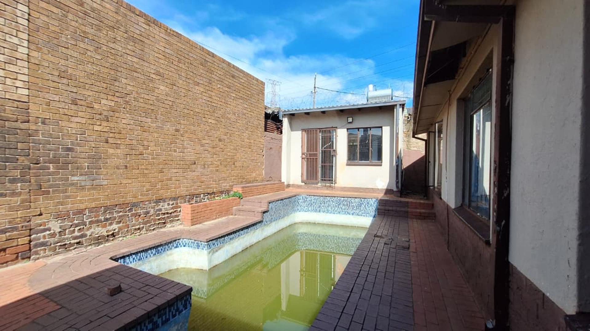 Backyard of property in Newclare