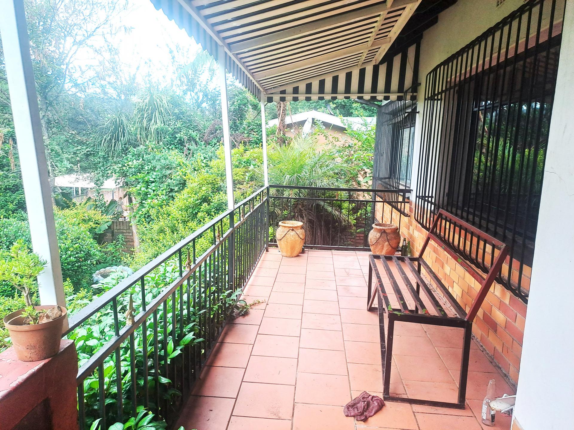 Balcony of property in Sabie