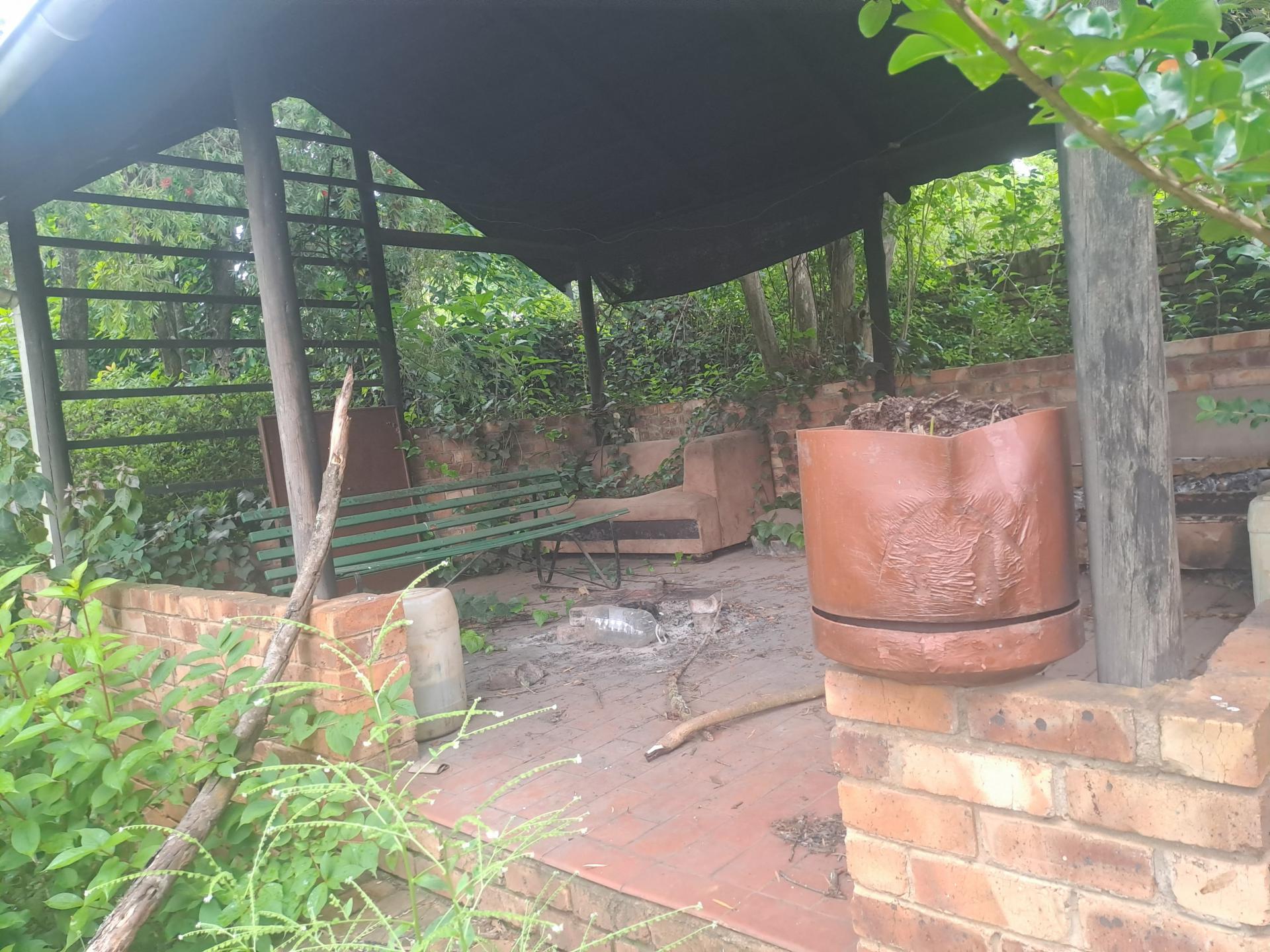 Backyard of property in Sabie