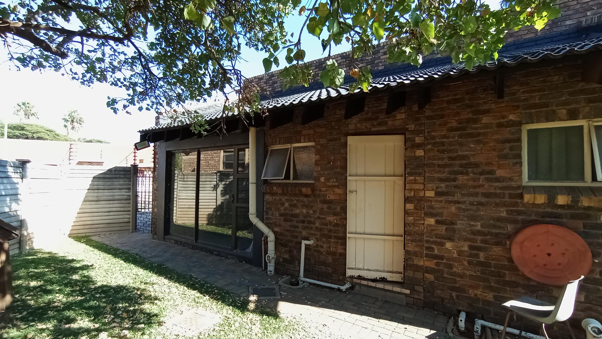 Backyard of property in Theresapark