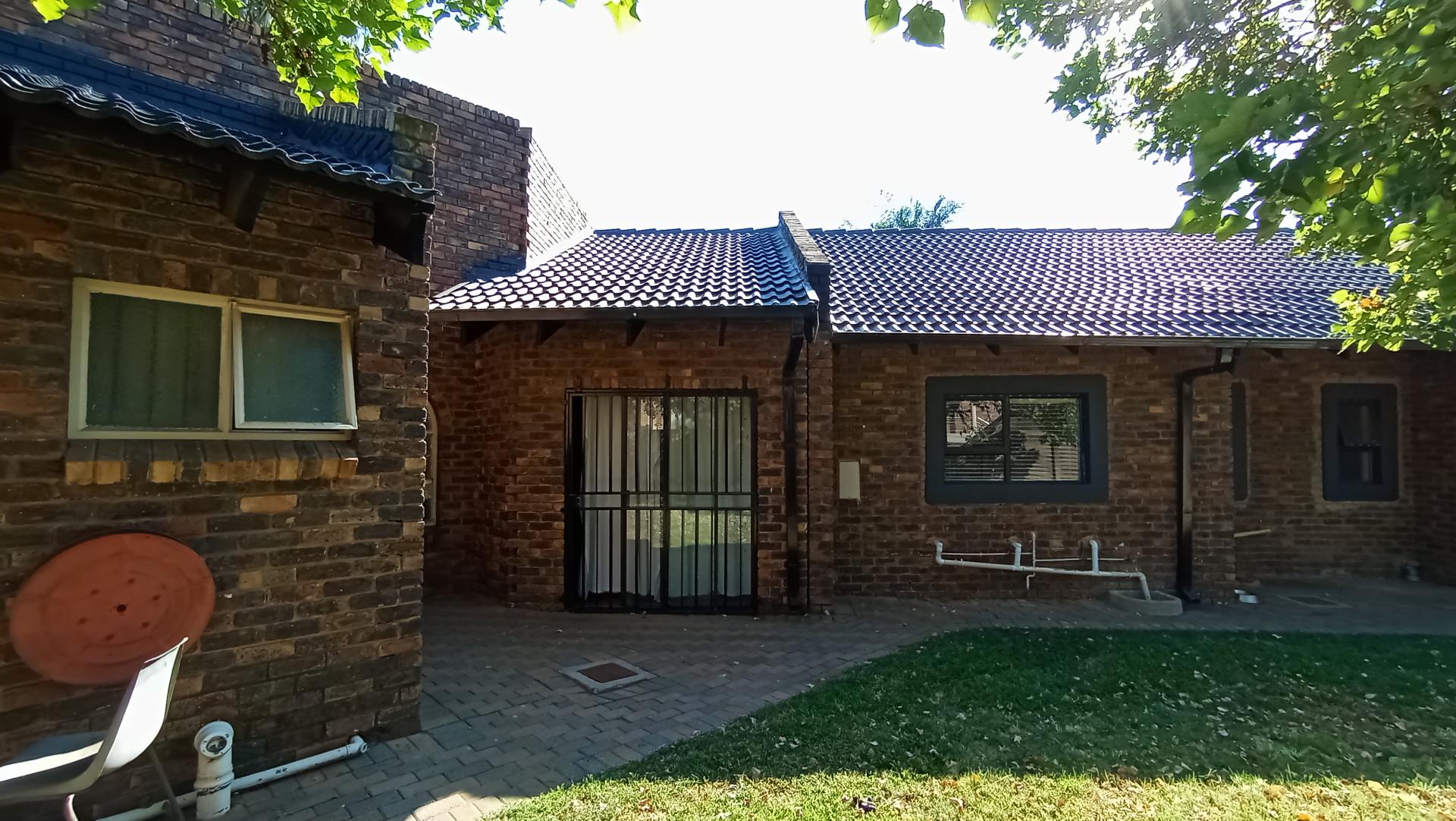 Backyard of property in Theresapark