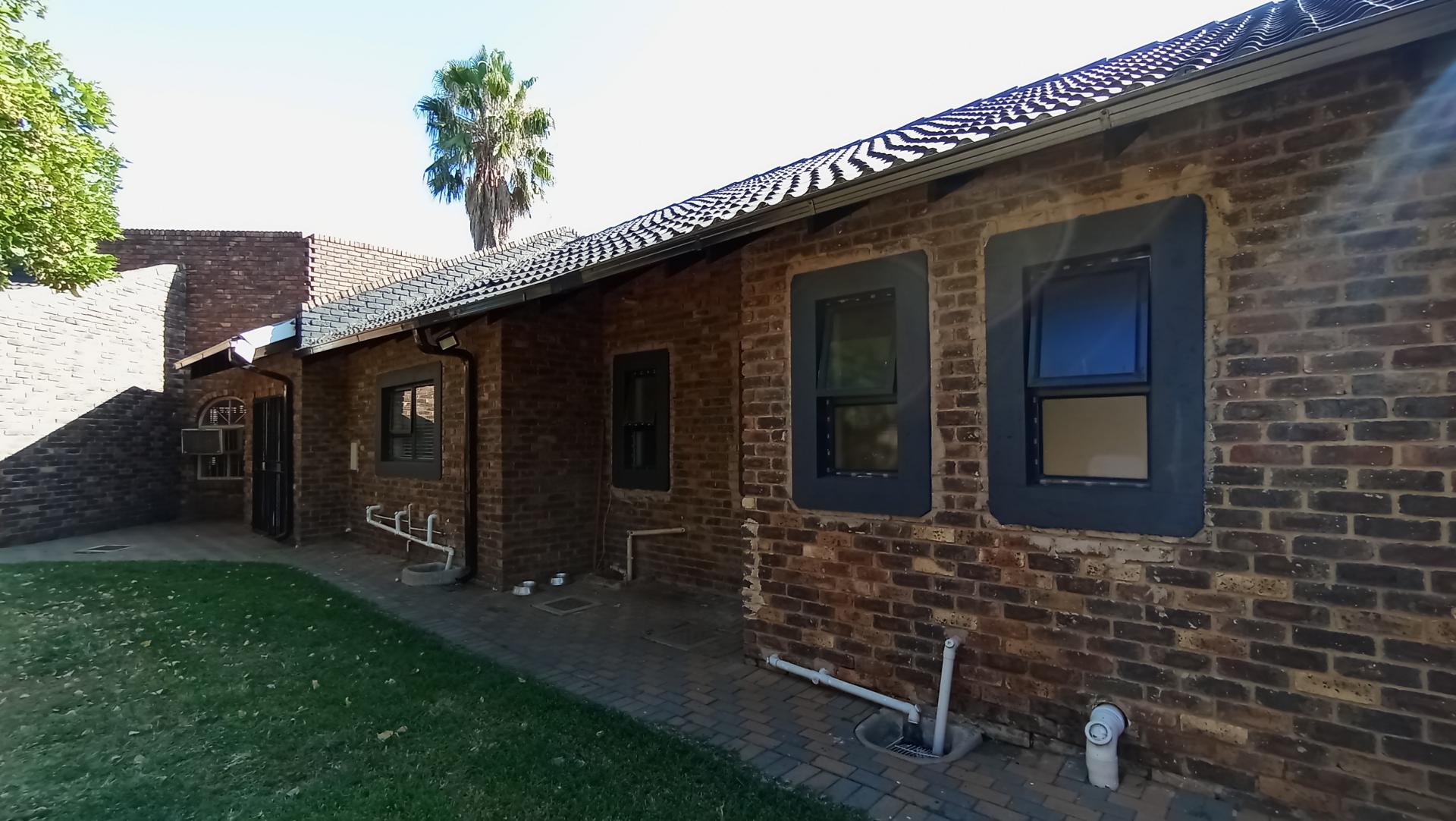 Backyard of property in Theresapark