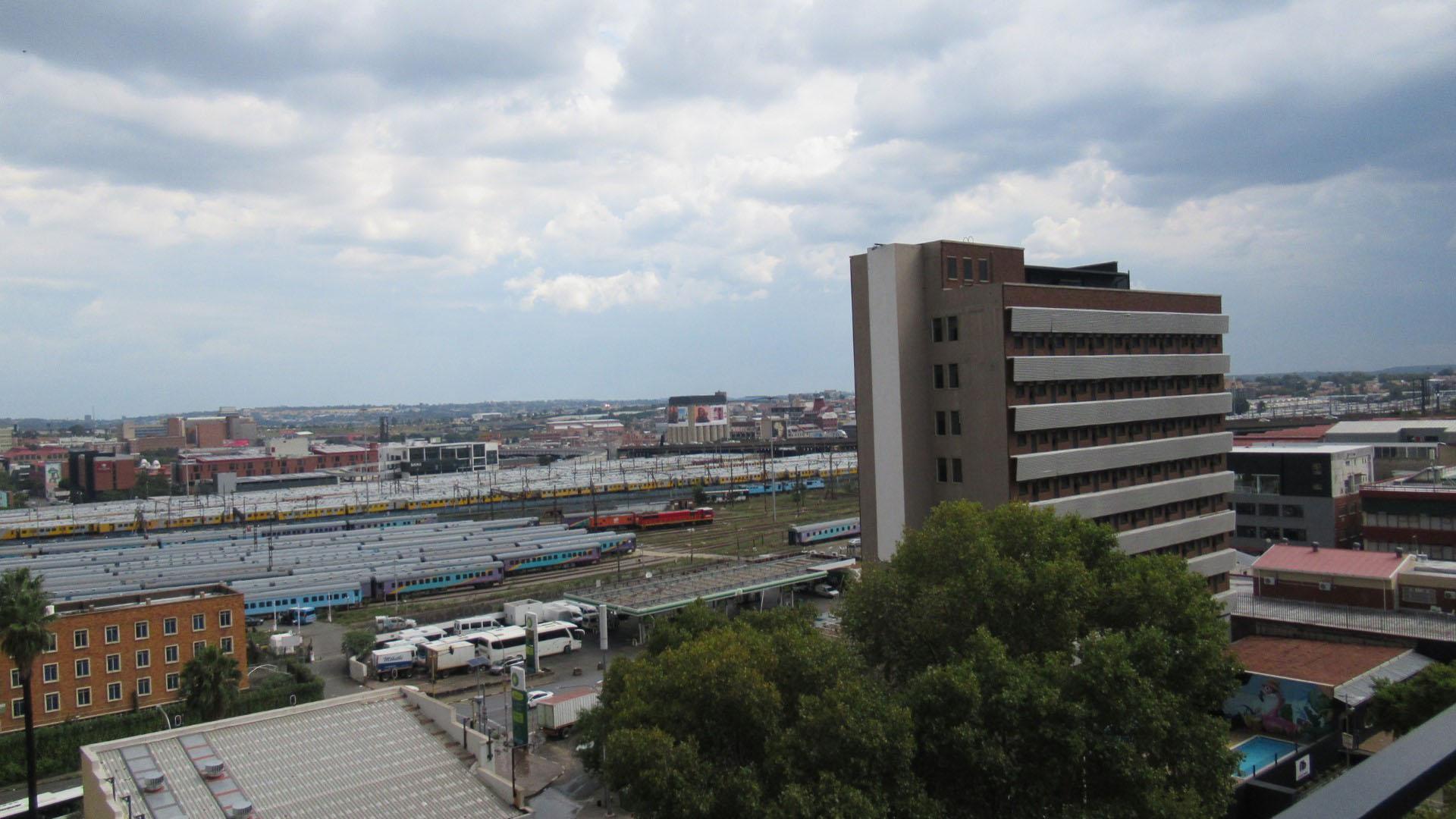Balcony of property in Braamfontein