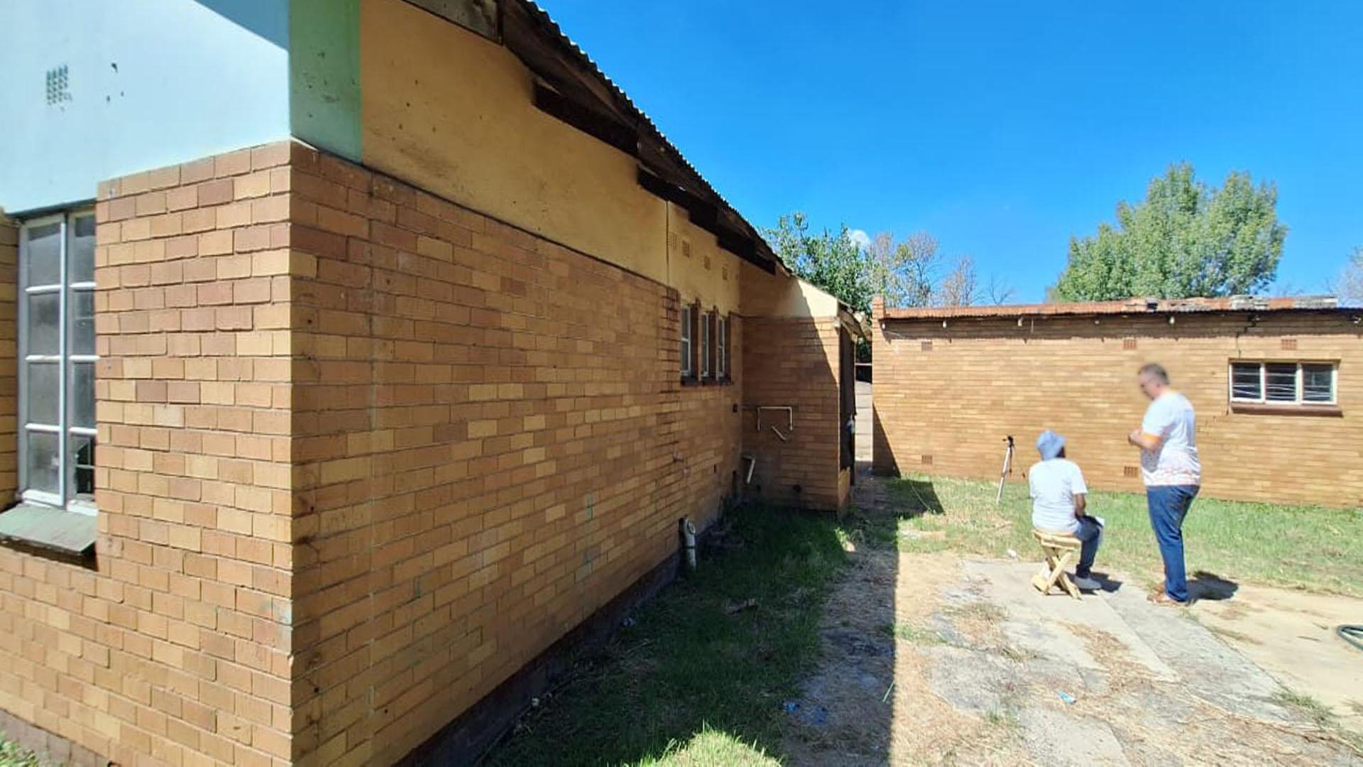 Backyard of property in Vanderbijlpark