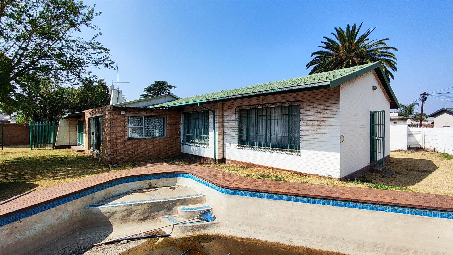 Backyard of property in Albemarle