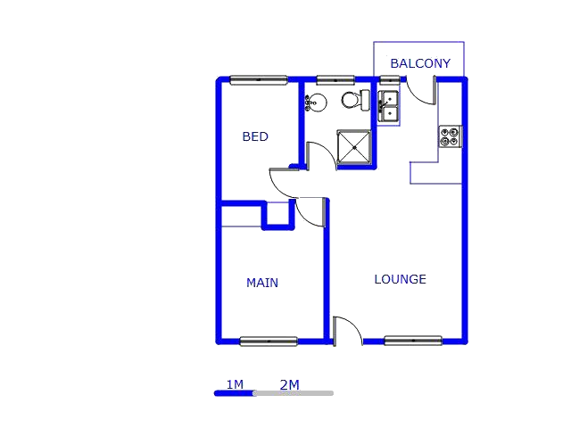 1st Floor - 54m2 of property for sale in Elspark