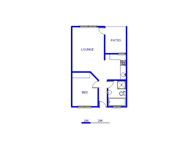 Floor plan of the property in Morningside