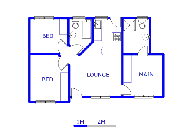 Ground Floor - 60m2 of property for sale in Cambridge West