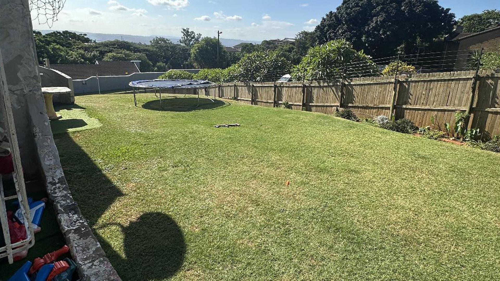 Backyard of property in Glen Hills (Stanger)