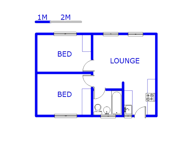 Ground Floor - 49m2 of property for sale in Roodepoort