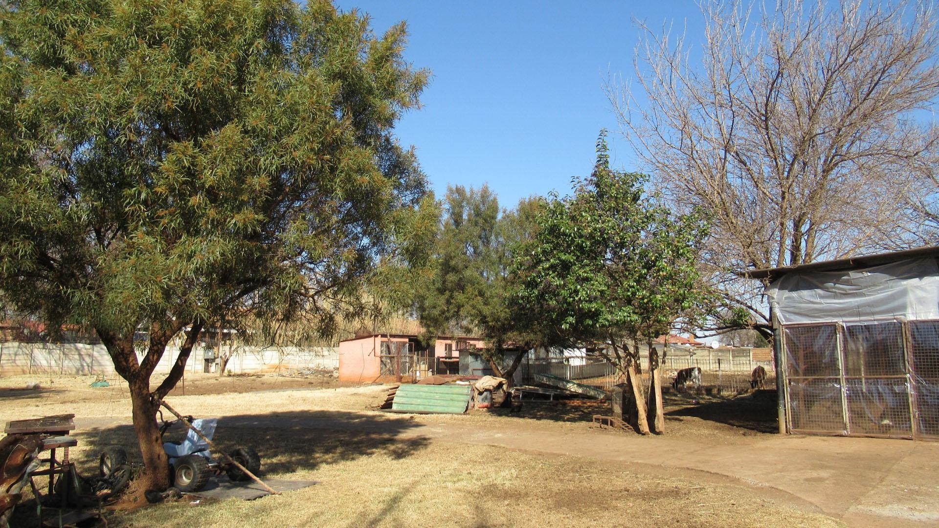 Backyard of property in Waters Edge AH