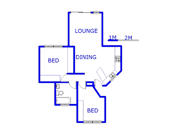 Ground Floor - 63m2 of property for sale in Florida Park