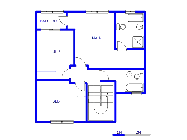 1st Floor - 86m2 of property for sale in Ridgeway