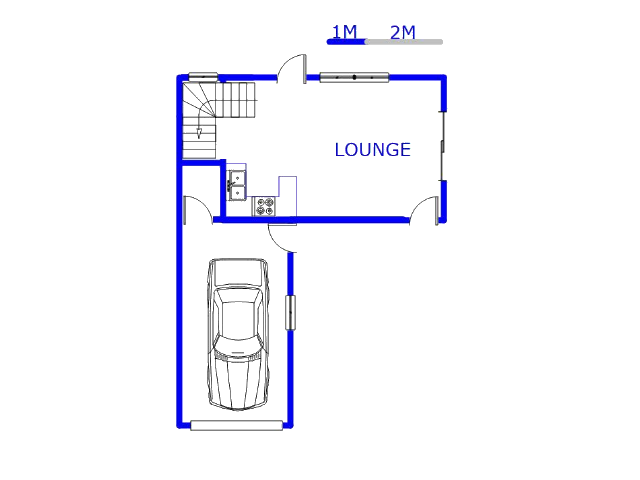 Floor plan of the property in Bergsig - Heidelberg