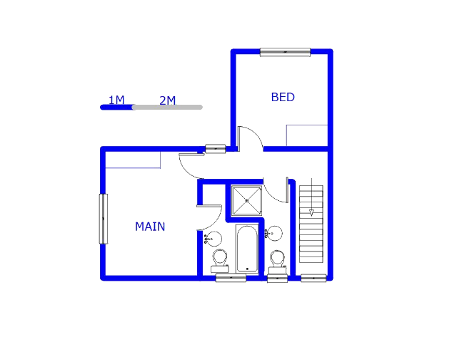 1st Floor - 41m2 of property for sale in Bergsig - Heidelberg