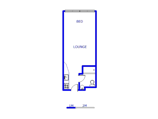 Floor plan of the property in City and Suburban