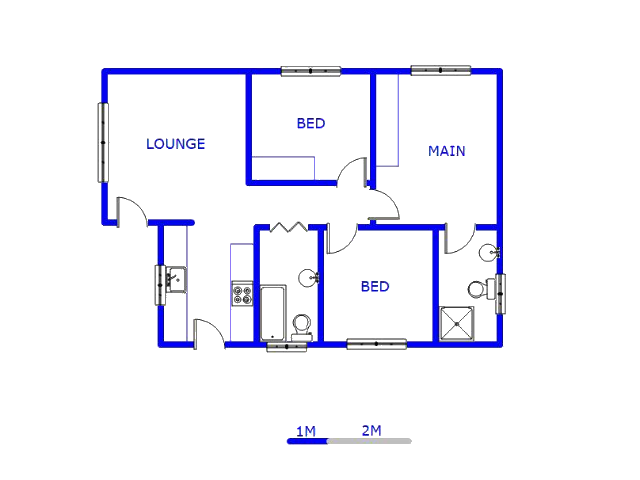 Ground Floor - 70m2 of property for sale in Dawn Park