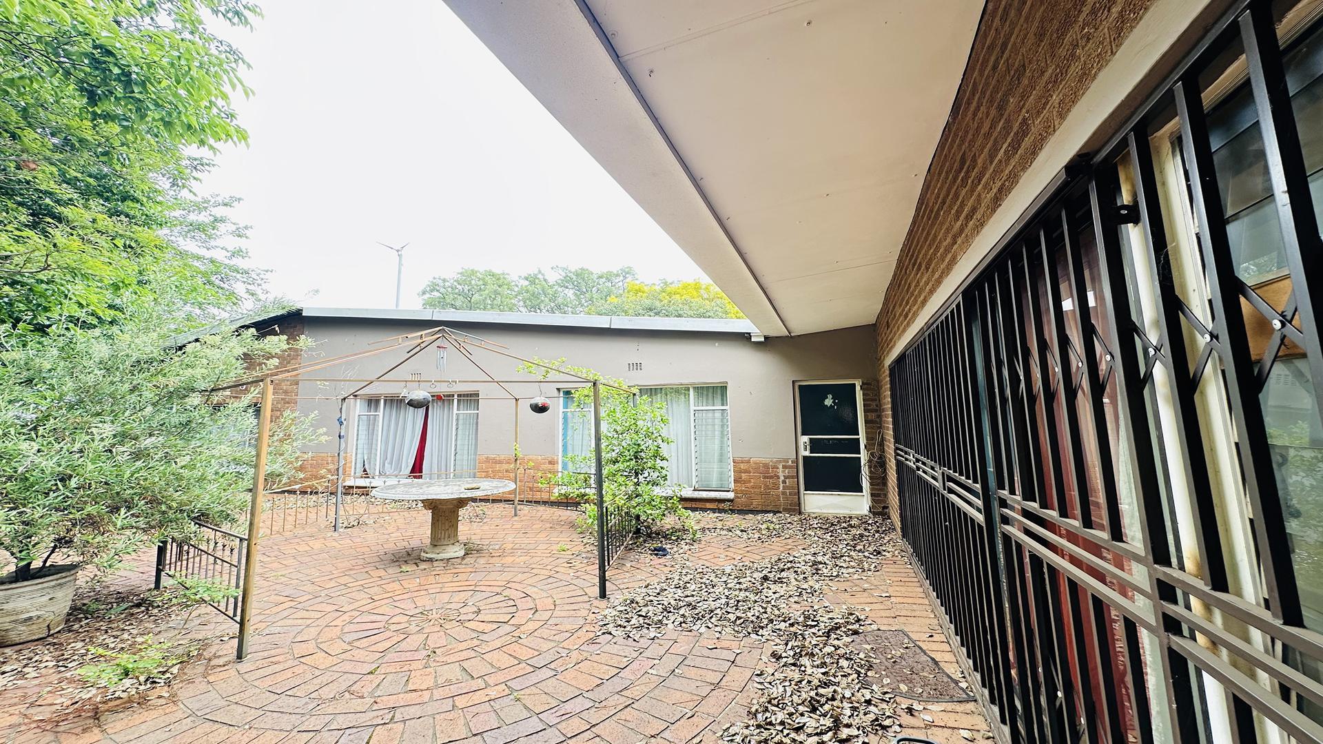 Backyard of property in Rynfield