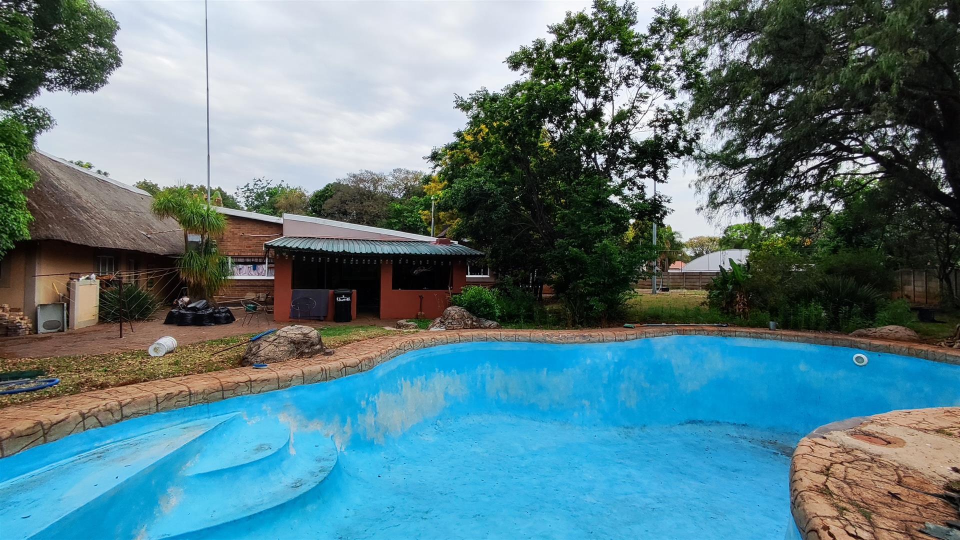 Backyard of property in Rynfield