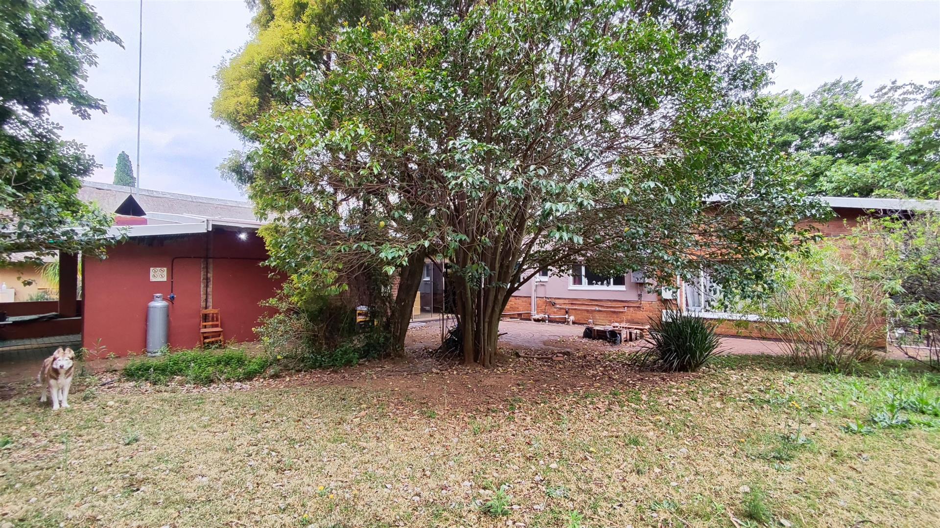 Backyard of property in Rynfield