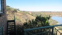 Balcony of property in Vaal Oewer