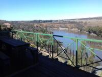 Balcony of property in Vaal Oewer