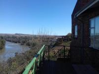 Balcony of property in Vaal Oewer