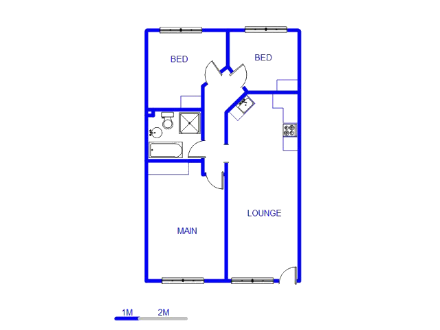 Ground Floor - 80m2 of property for sale in Rustenburg