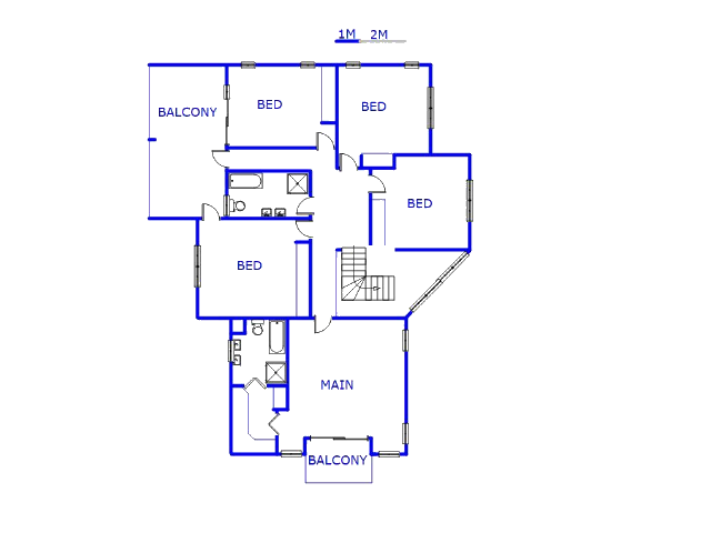 1st Floor - 173m2 of property for sale in Fourways