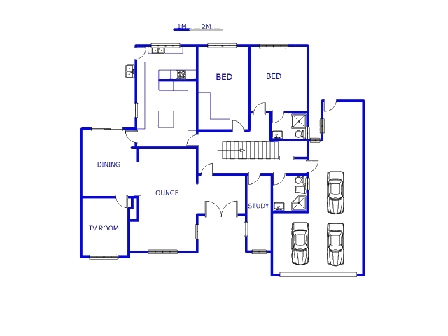 Floor plan of the property in Mayfair West