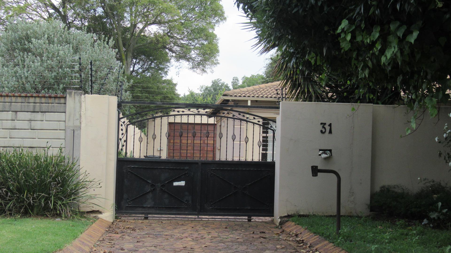 Front View of property in Rynfield