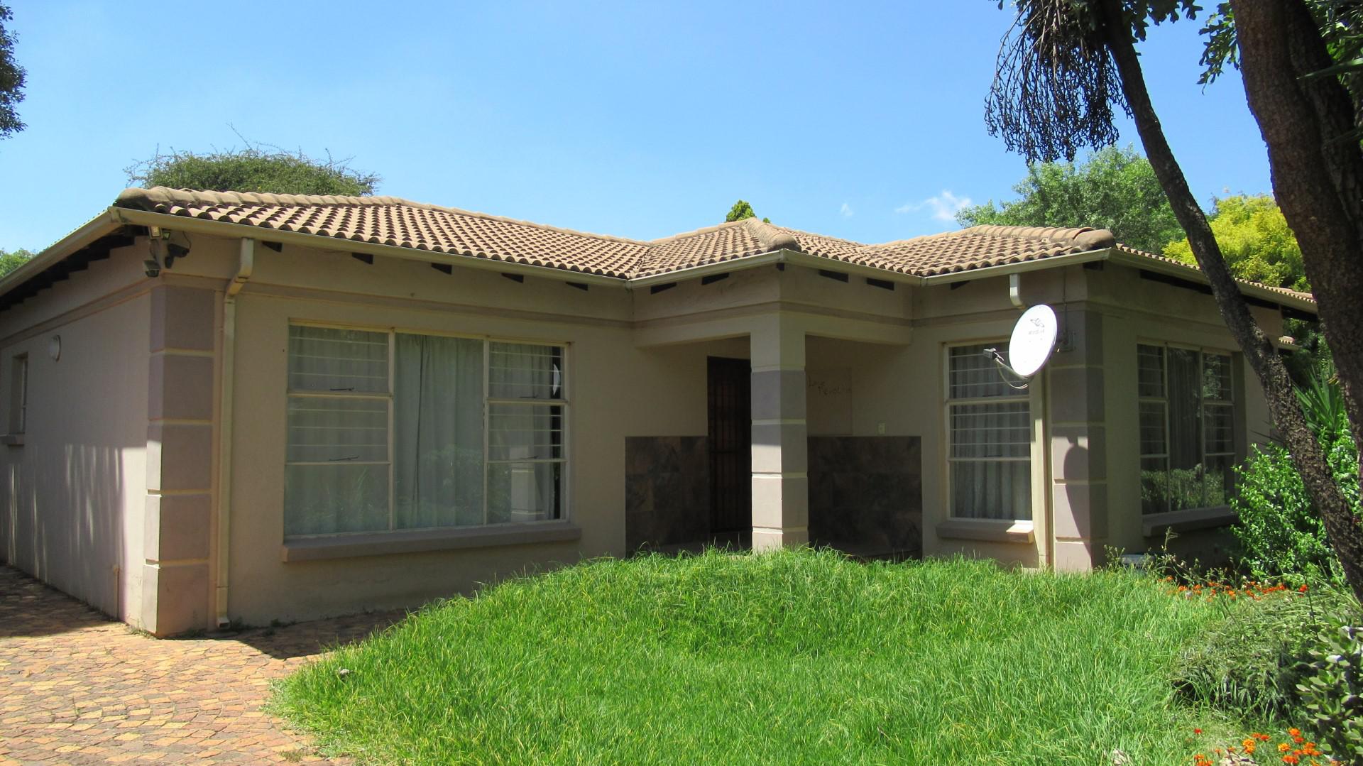Front View of property in Rynfield