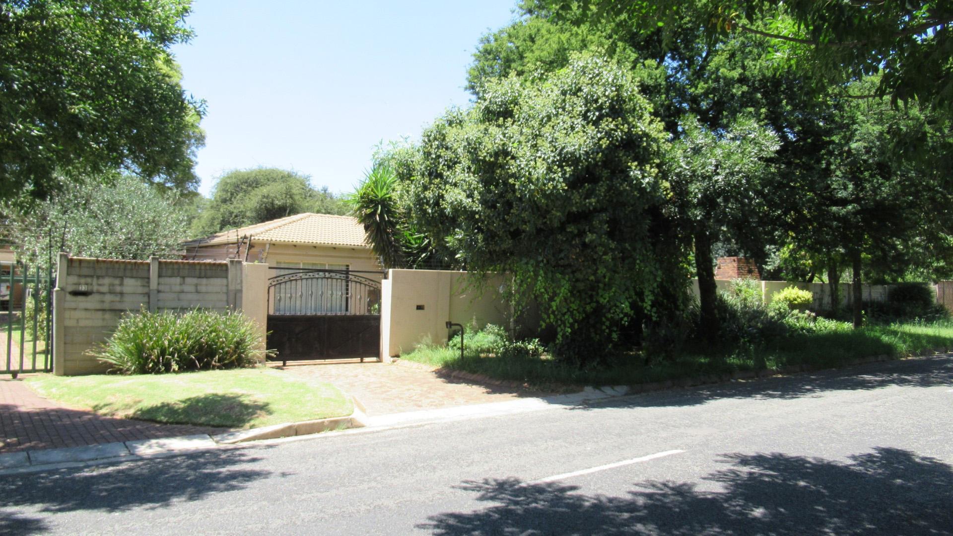 Front View of property in Rynfield