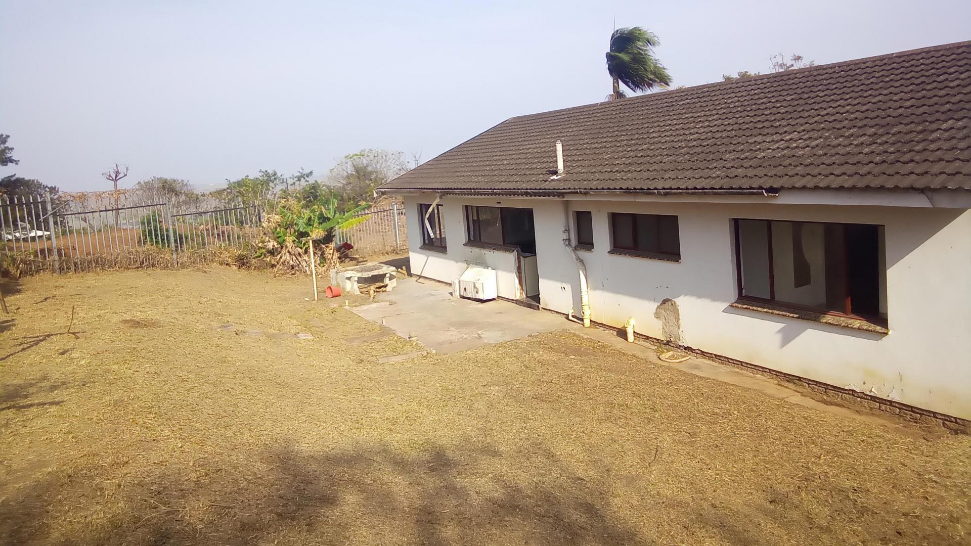 Backyard of property in Highridge