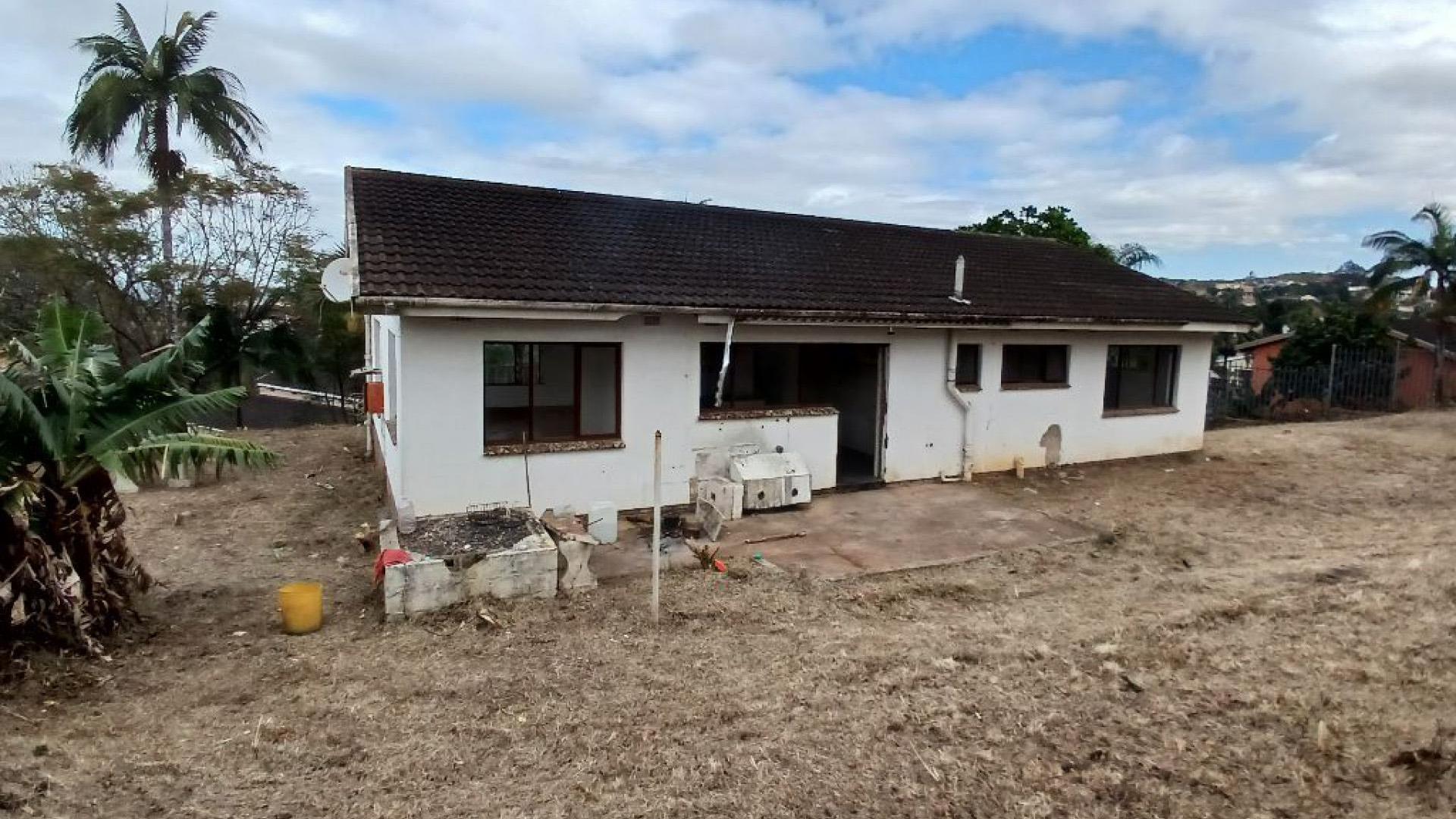 Backyard of property in Highridge