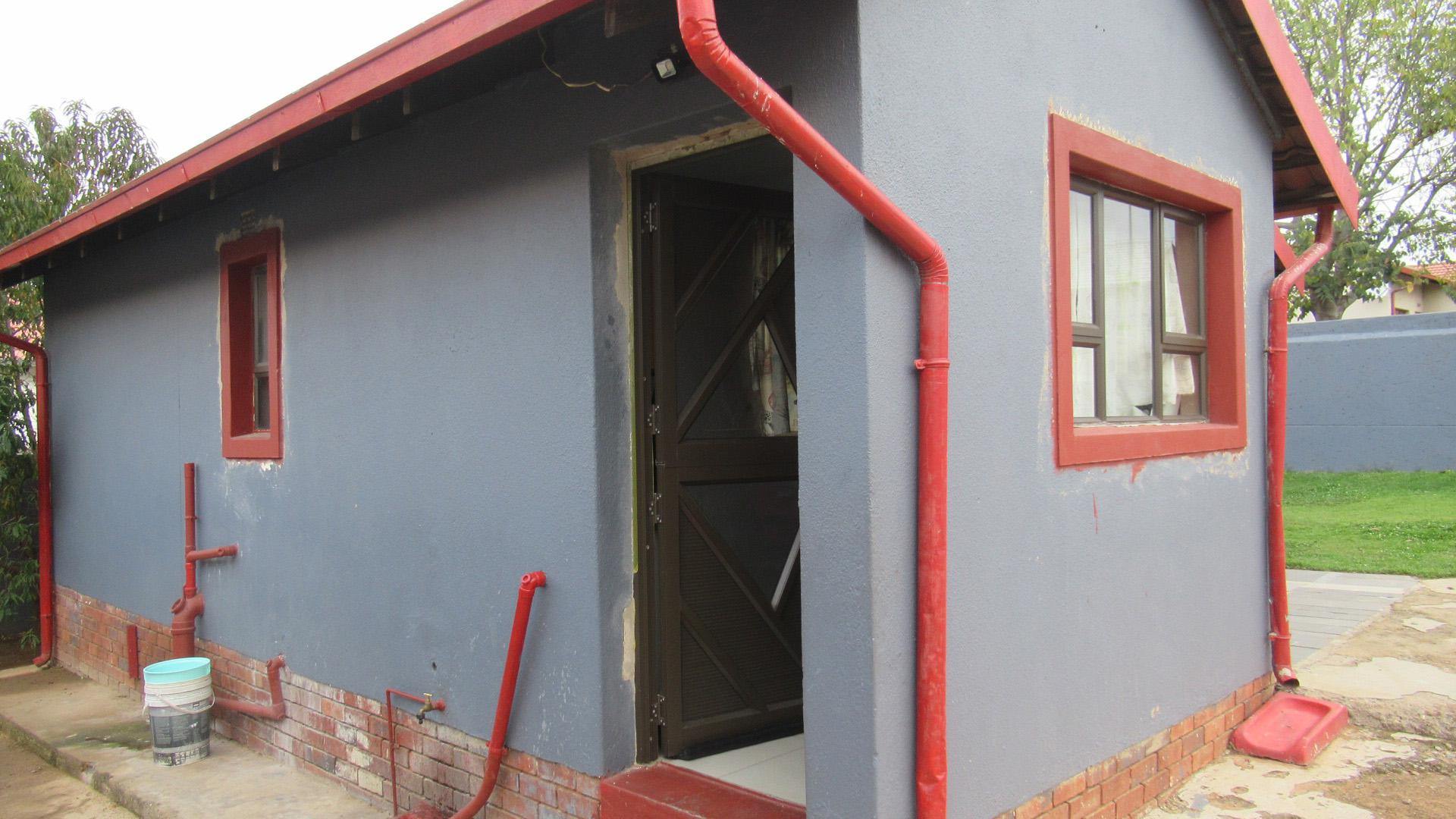 Backyard of property in Riverlea - JHB