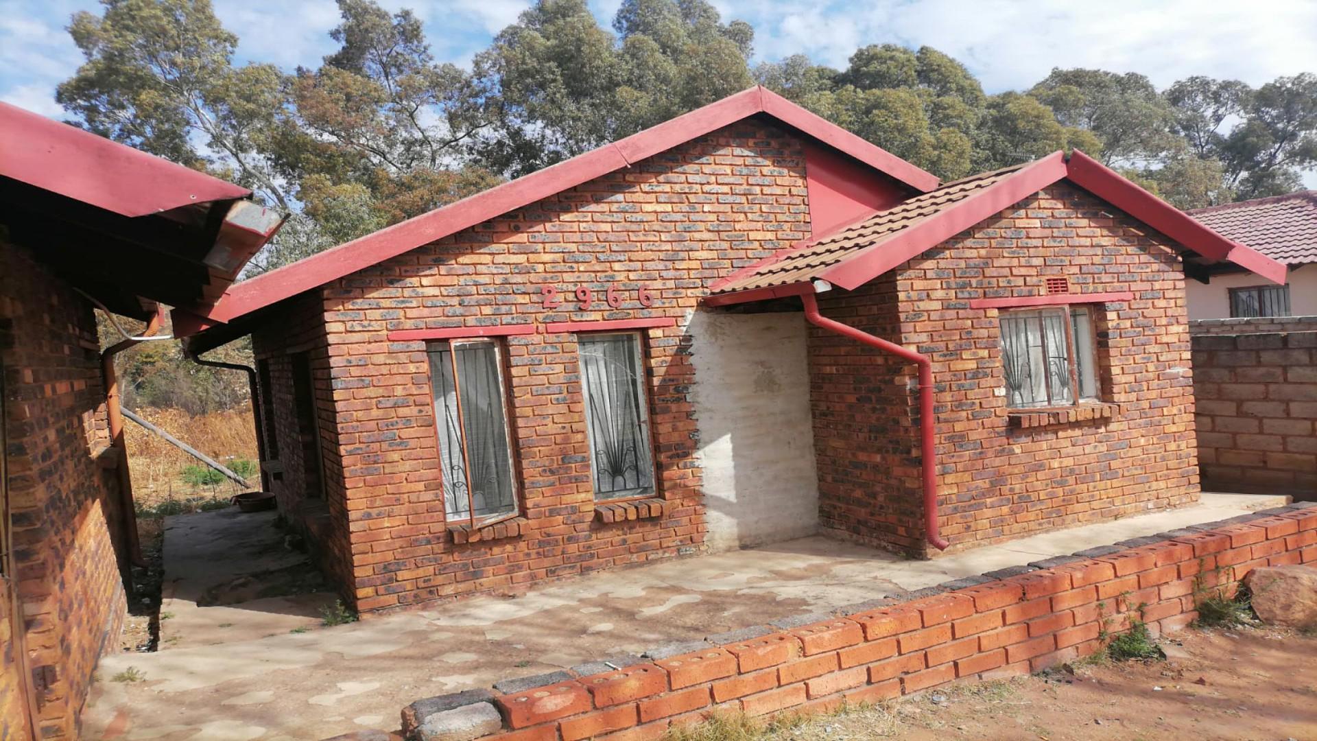 Front View of property in Riverlea - JHB