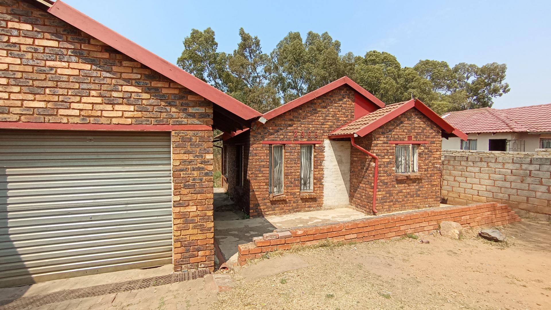 Front View of property in Riverlea - JHB