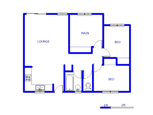 Ground Floor - 75m2 of property for sale in La Montagne