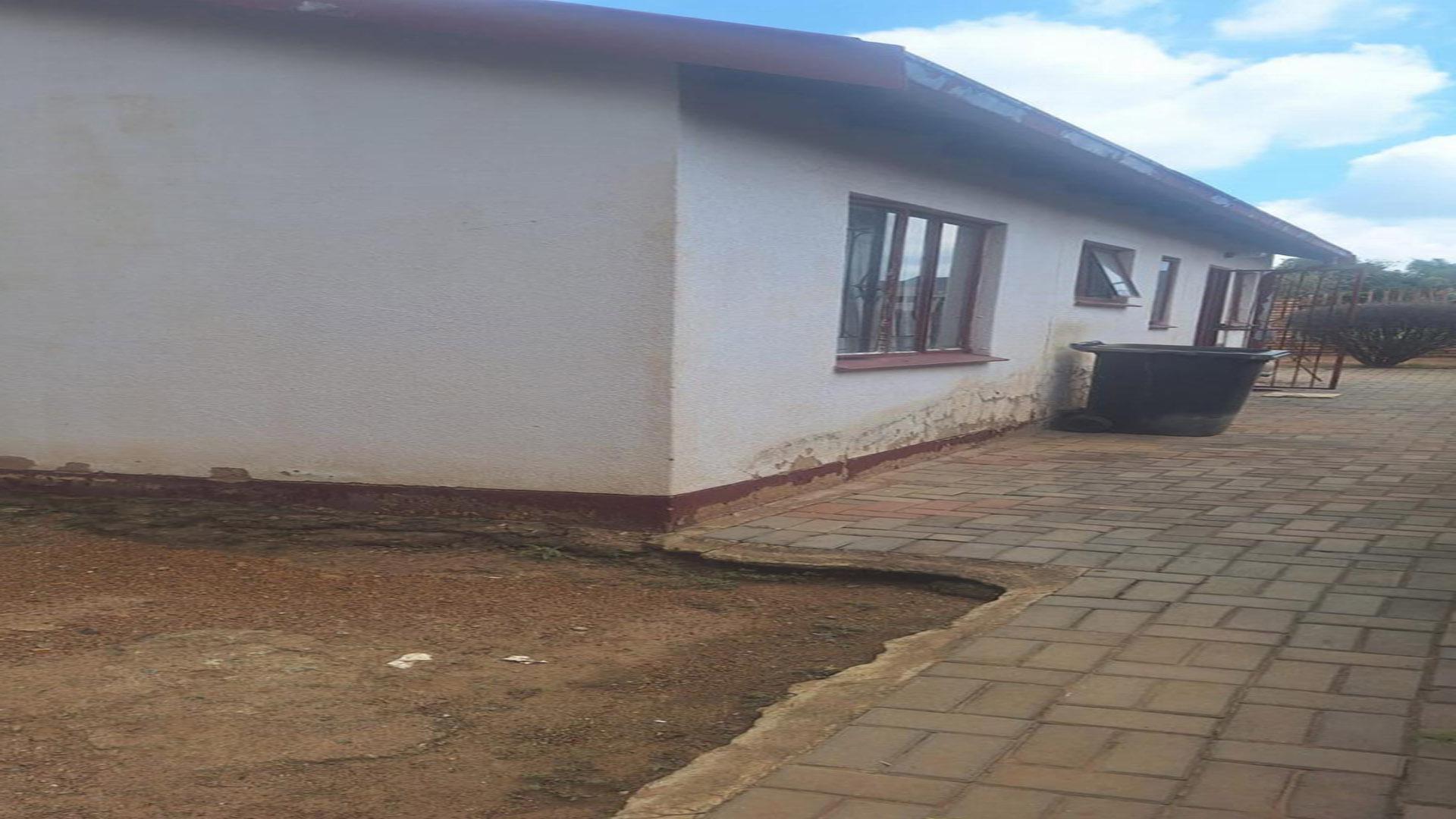 Backyard of property in Danville