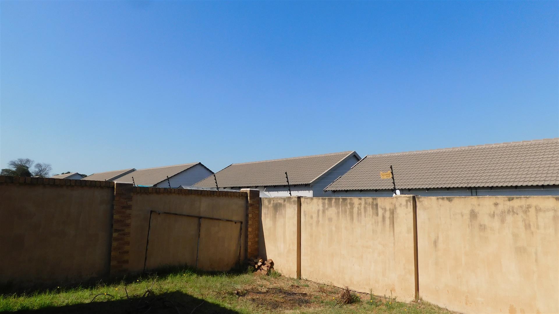 Backyard of property in Emalahleni (Witbank) 