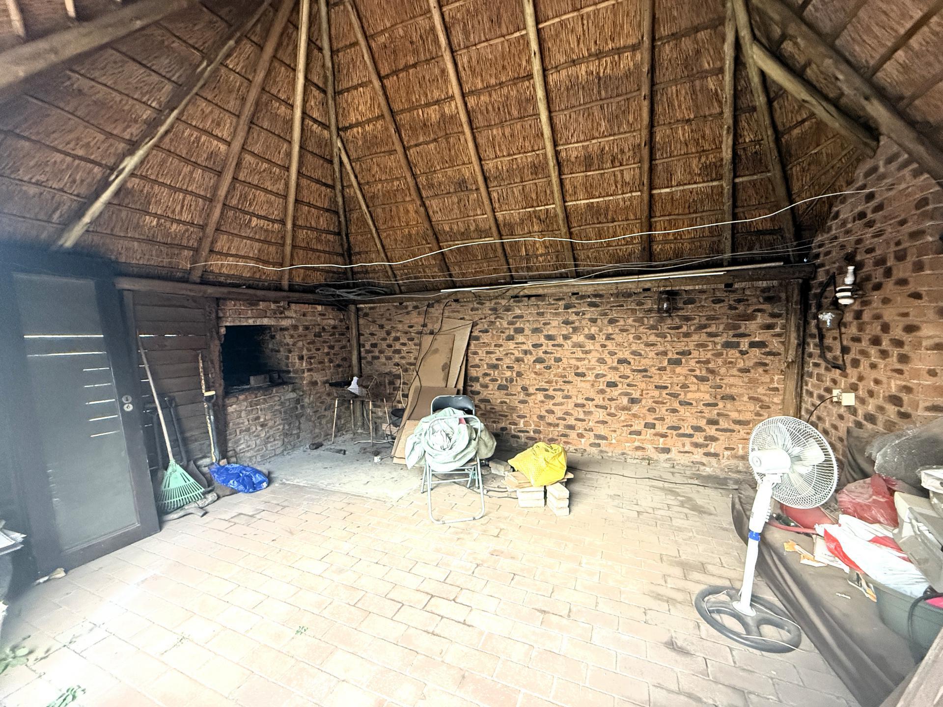 Braai Area of property in Winchester Hills