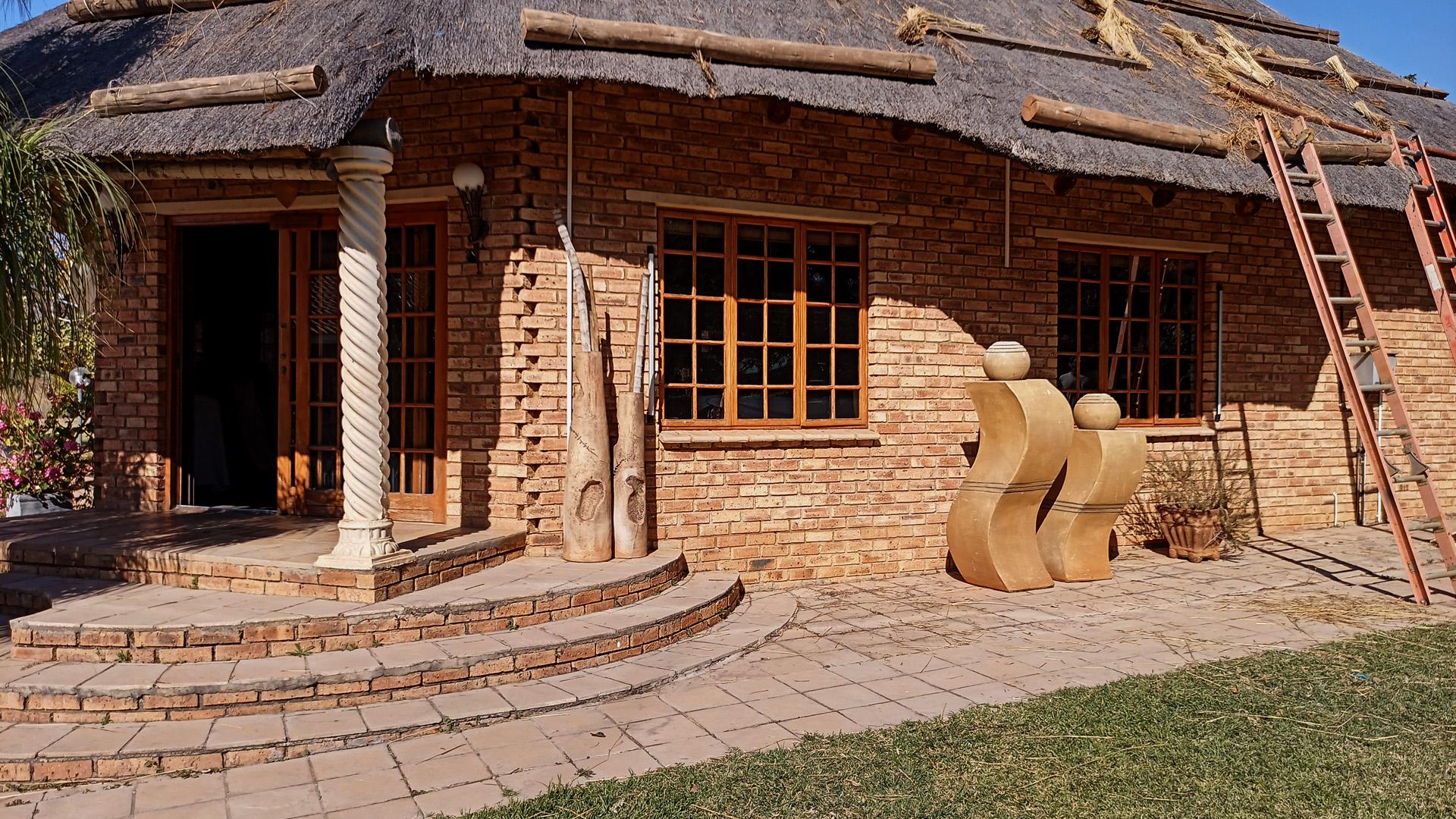 Backyard of property in Rustenburg
