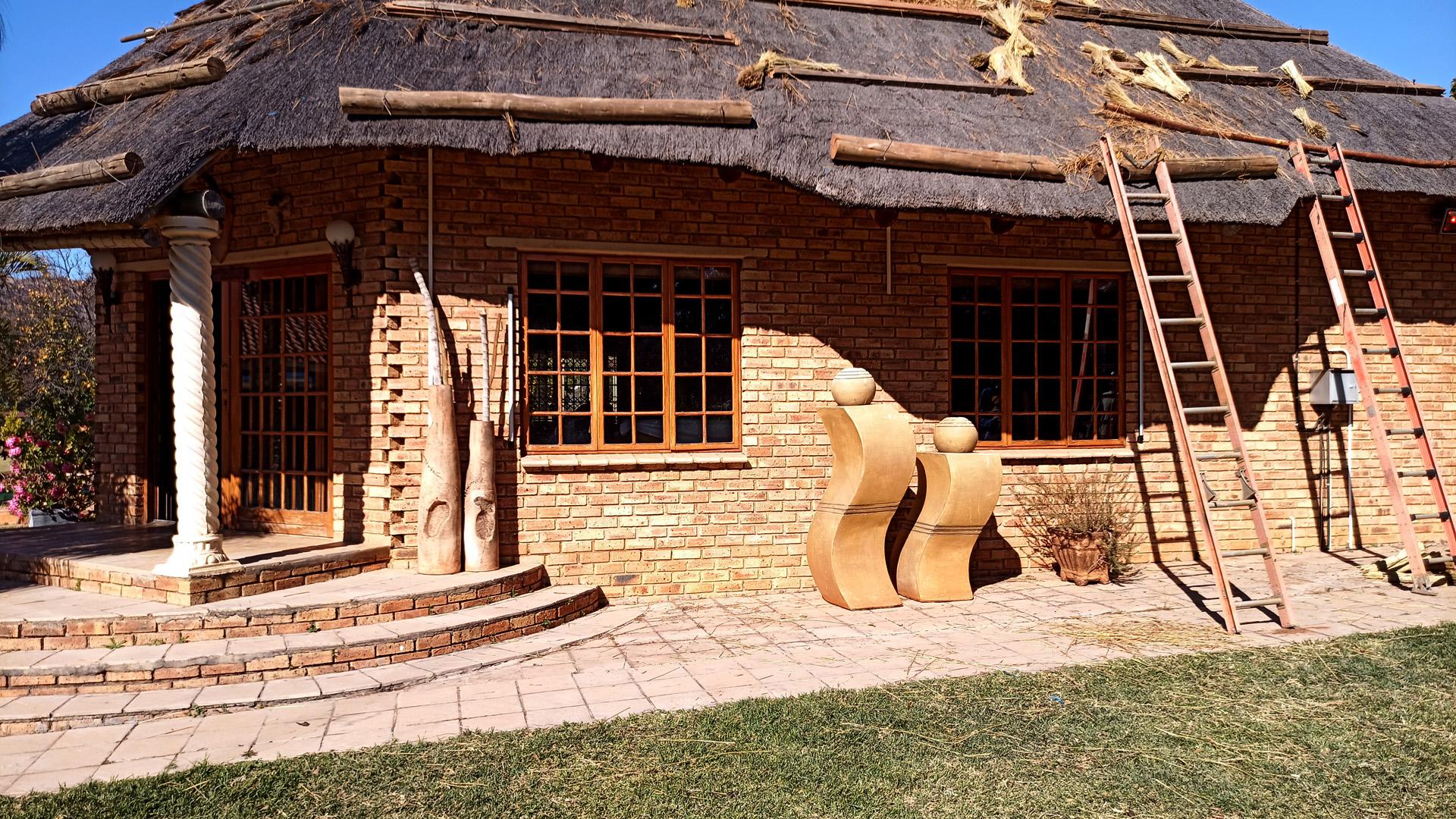 Backyard of property in Rustenburg
