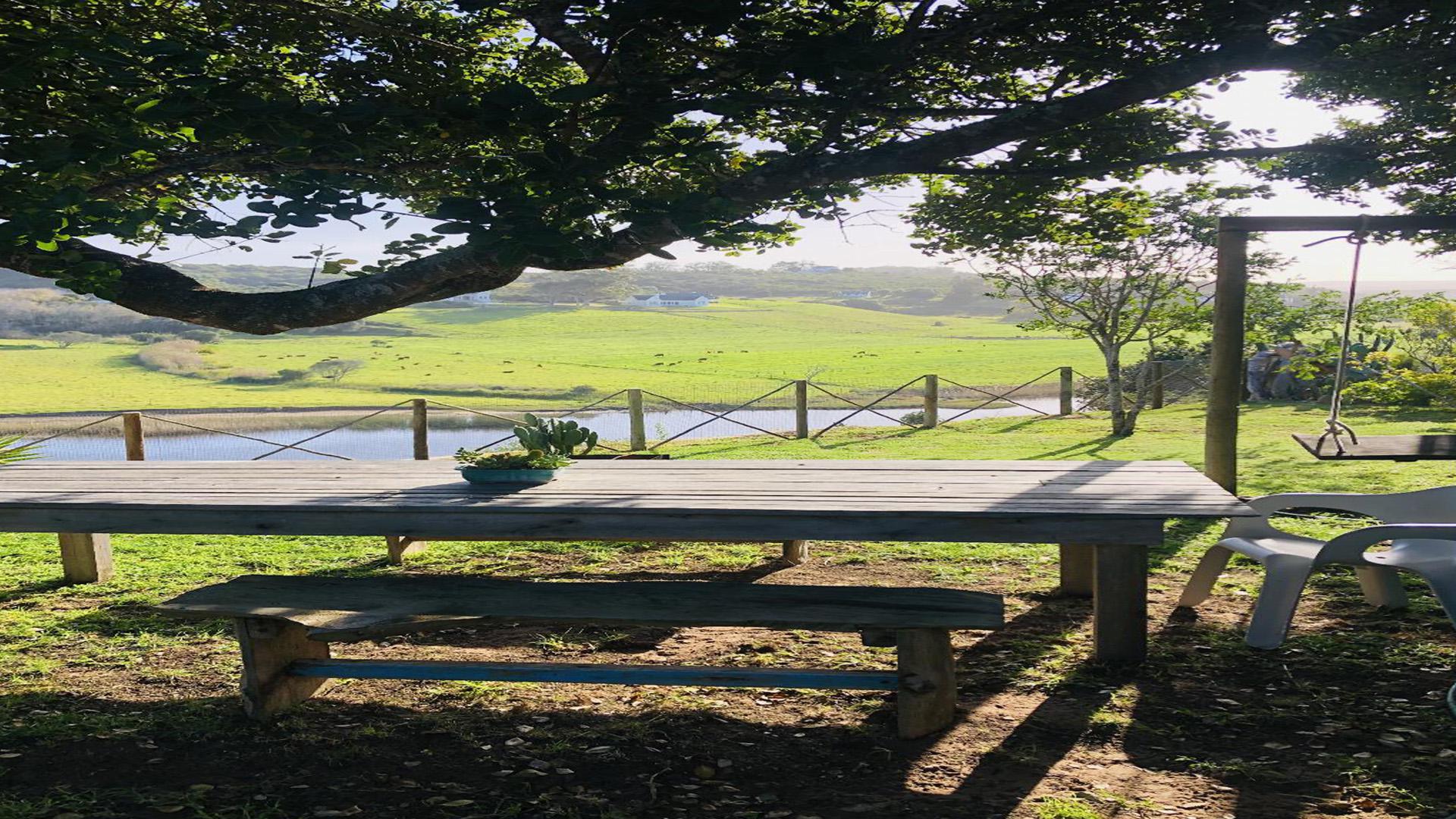 Backyard of property in Stilbaai (Still Bay)