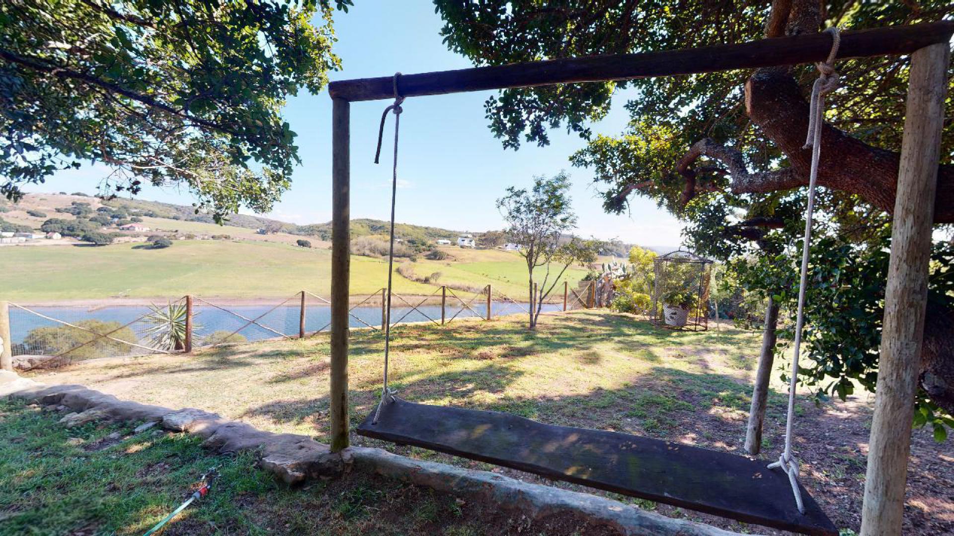 Backyard of property in Stilbaai (Still Bay)