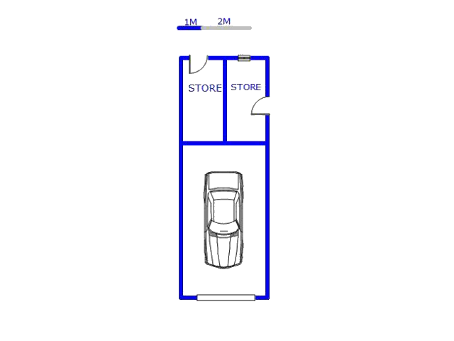 Floor plan of the property in Balfour