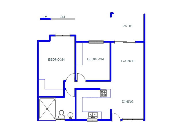 Ground Floor - 82m2 of property for sale in Randburg