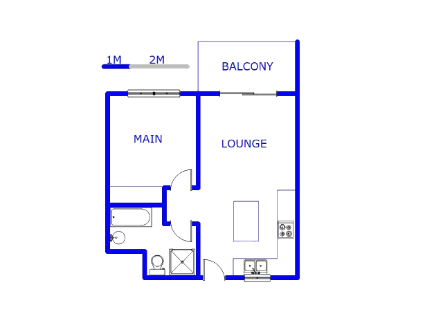 2nd Floor - 57m2 of property for sale in Randpark