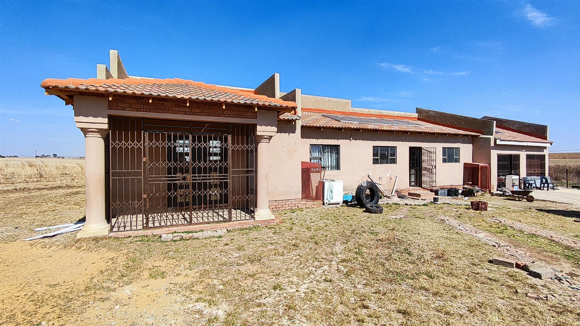 Backyard of property in Meyerton